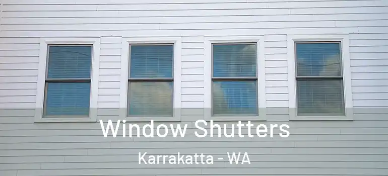  Window Shutters Karrakatta - WA