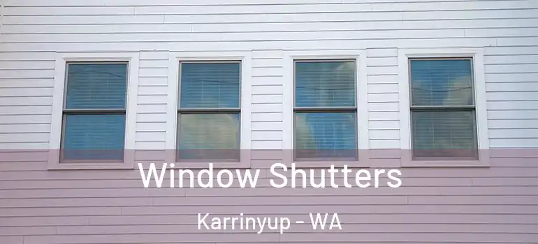  Window Shutters Karrinyup - WA