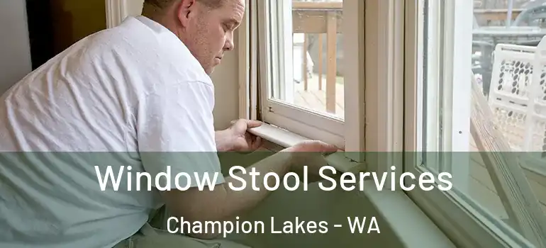 Window Stool Services Champion Lakes - WA