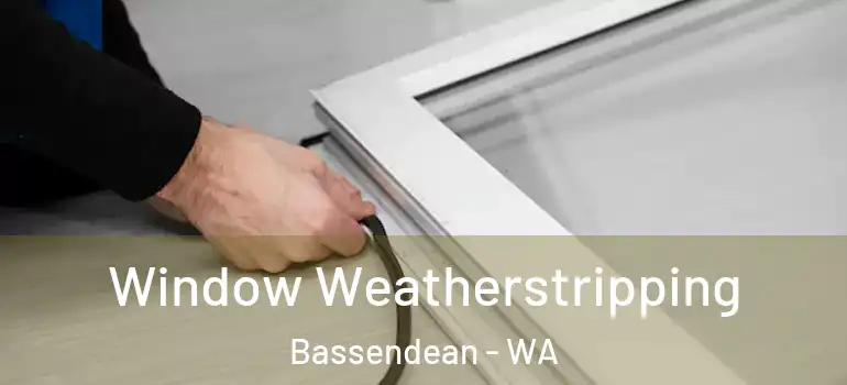 Window Weatherstripping Bassendean - WA
