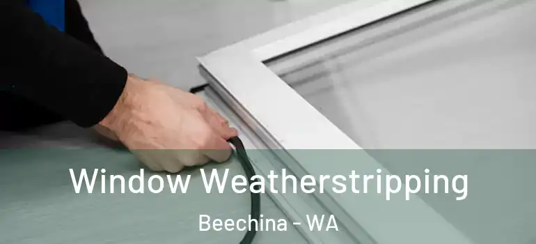 Window Weatherstripping Beechina - WA