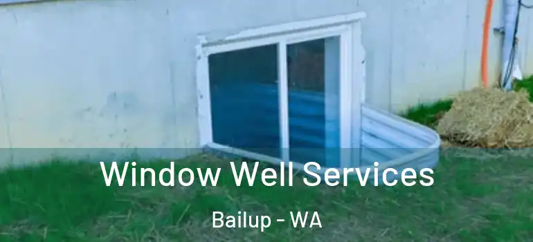  Window Well Services Bailup - WA
