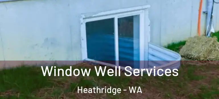Window Well Services Heathridge - WA
