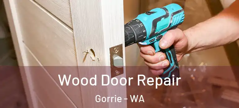 Wood Door Repair Gorrie - WA