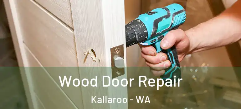  Wood Door Repair Kallaroo - WA