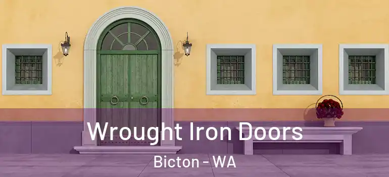  Wrought Iron Doors Bicton - WA