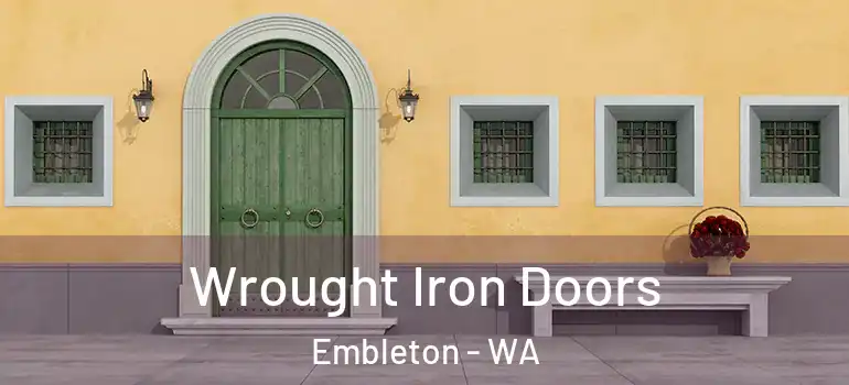 Wrought Iron Doors Embleton - WA