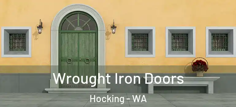 Wrought Iron Doors Hocking - WA